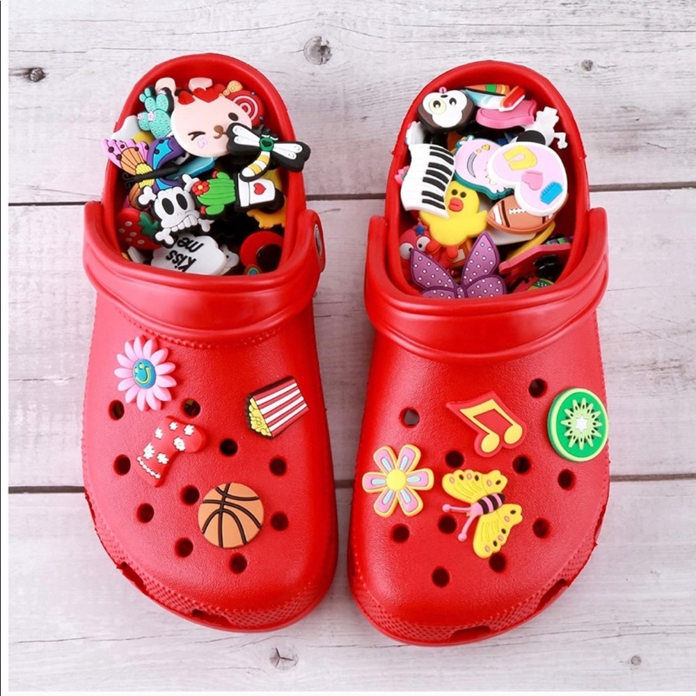 50 Crocs Shoe Charms Jibbitz